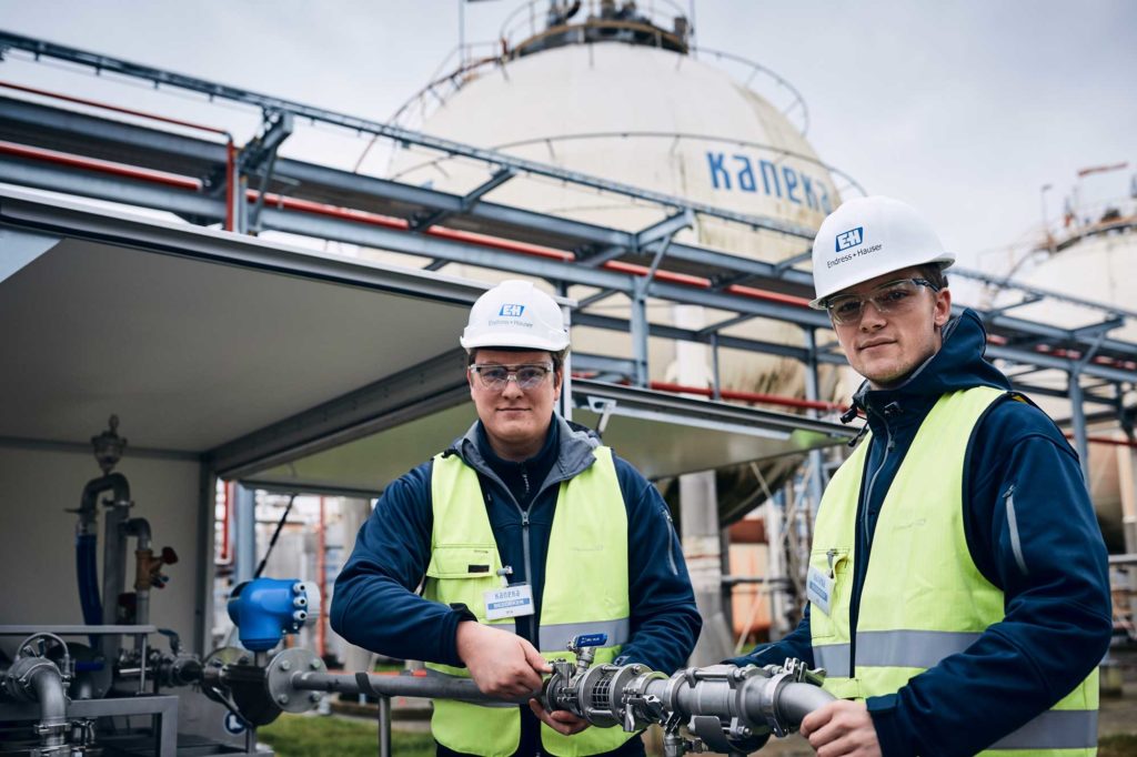 Endress+Hauser performing on-site calibration services