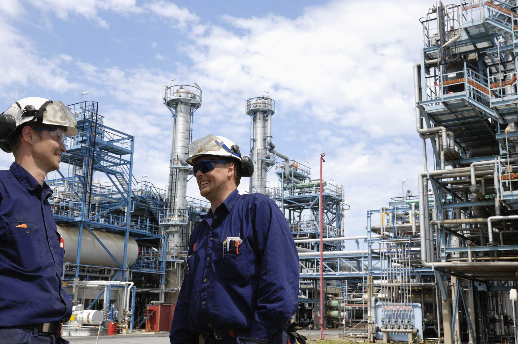 Chemical plant operators