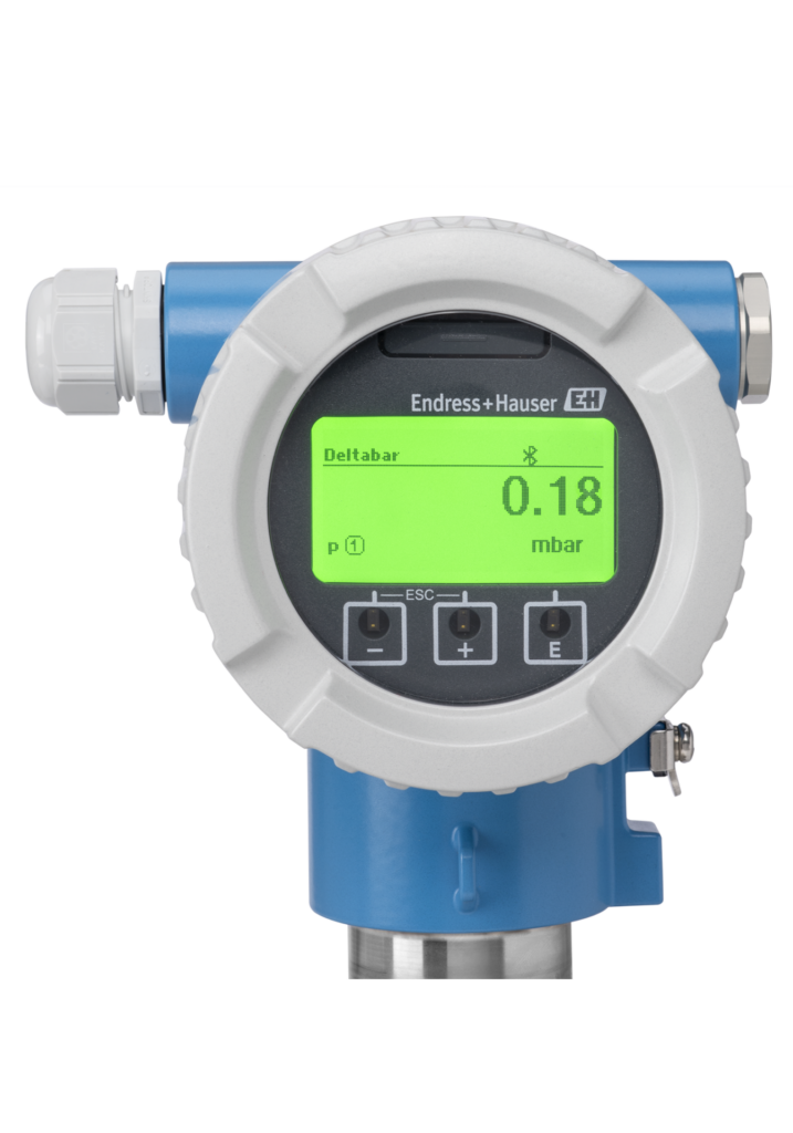 smart pressure instrumentation with back lit dispaly to improve plant commissioning 
