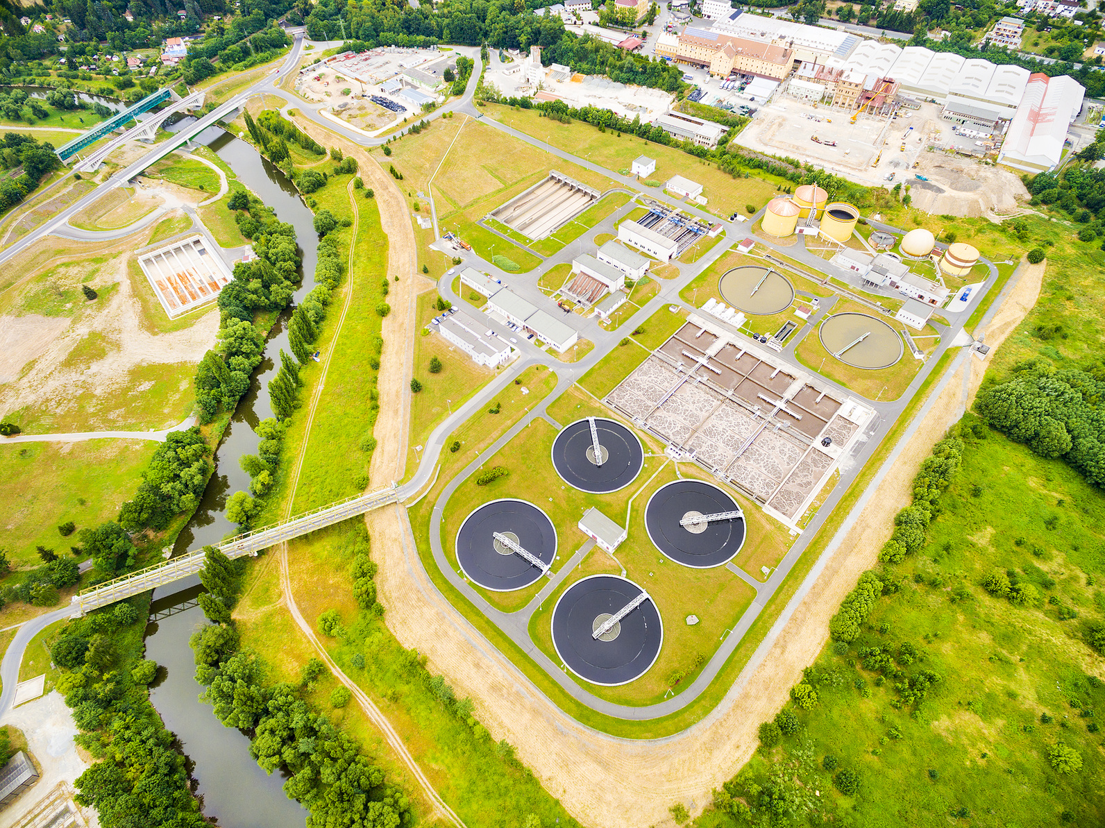 wastewater water plant